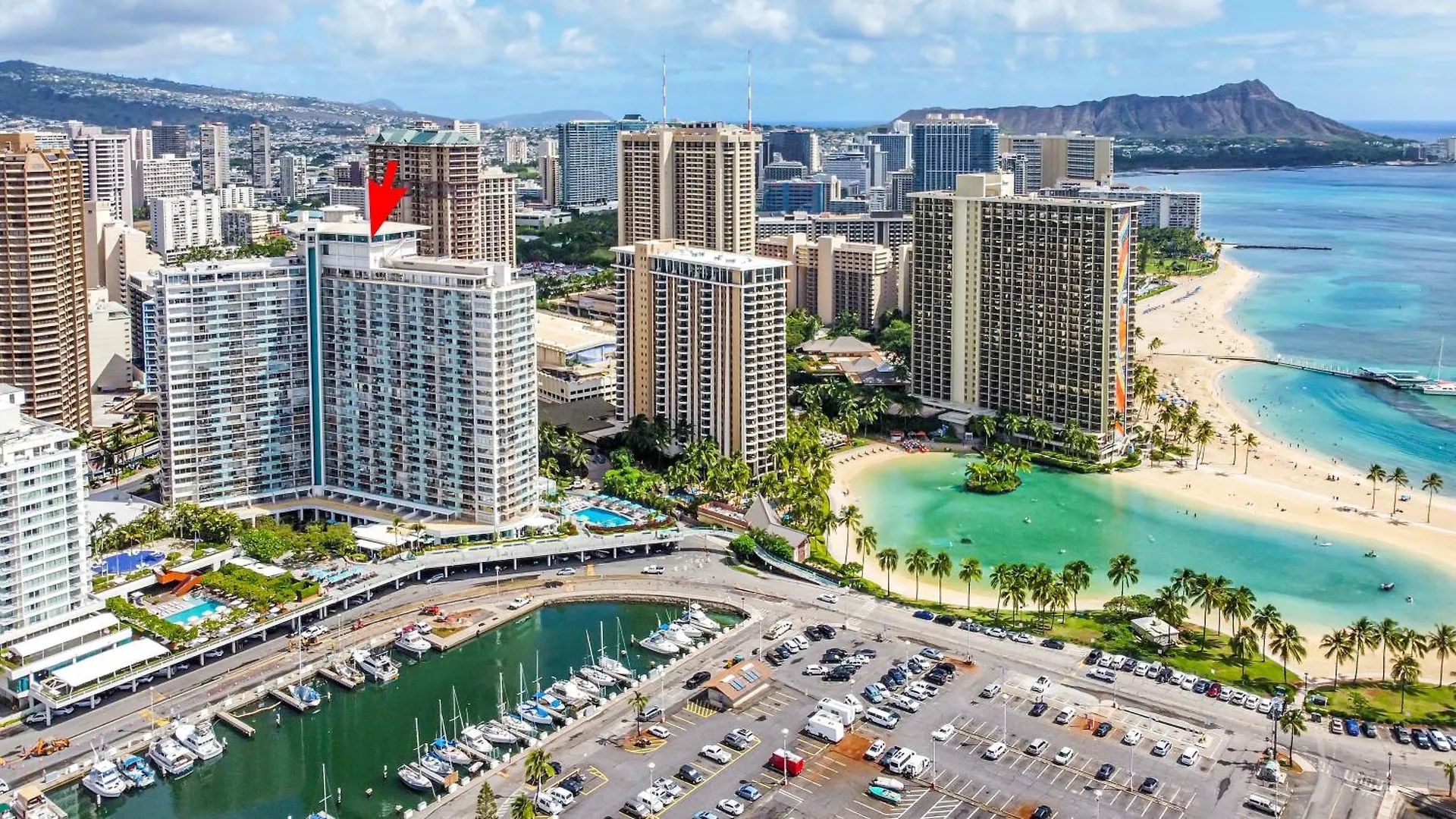 Upscale 2Br & 2Ba Ocean View In Waikiki With Parking! Apartman Honolulu