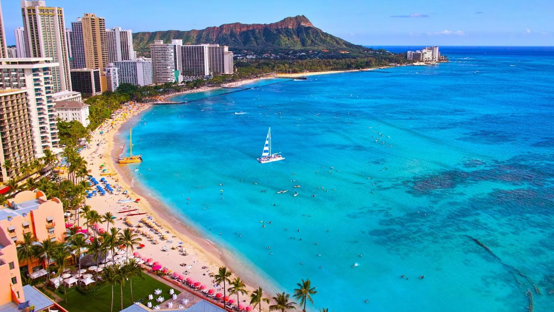 Upscale 2Br & 2Ba Ocean View In Waikiki With Parking! Apartman Honolulu
